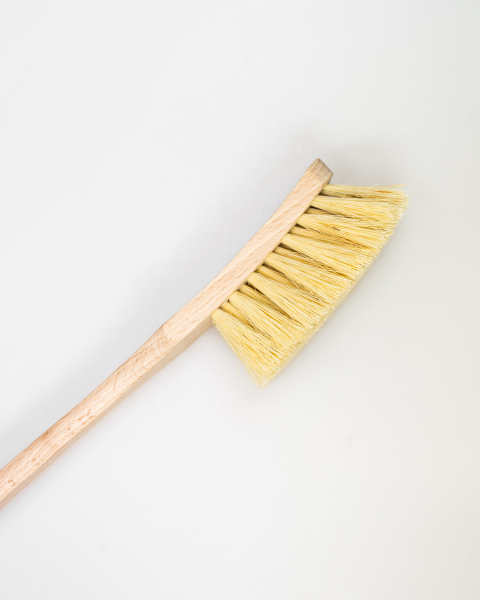 Stielbürste groß / vorn aufgeschweift, Fibre